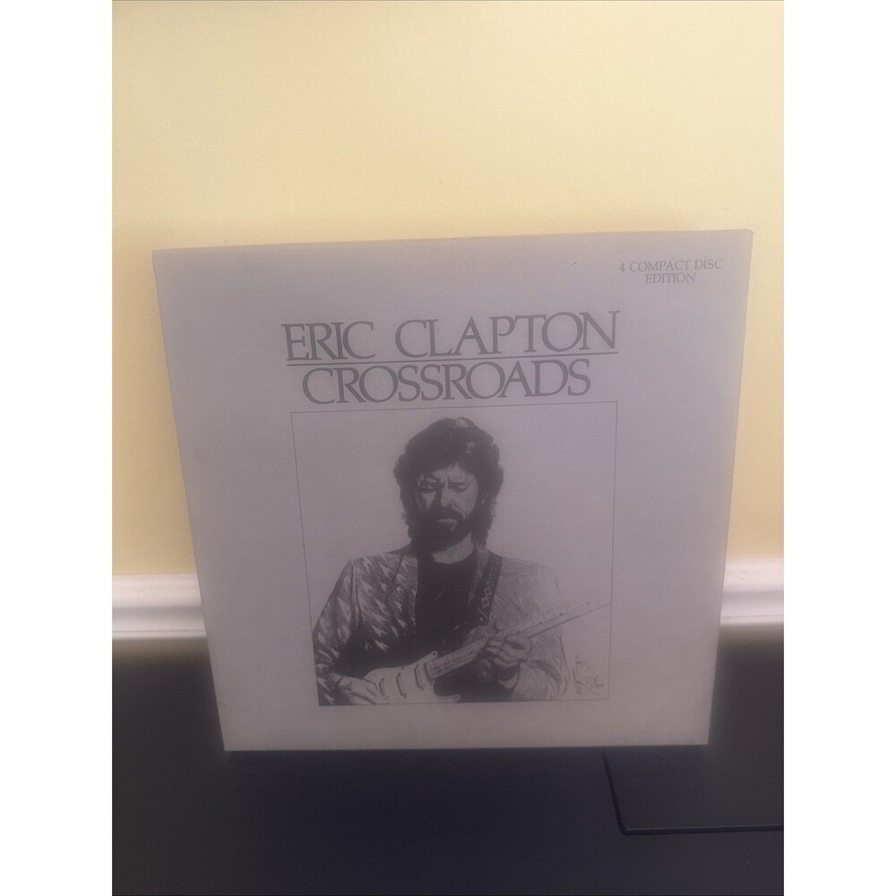 Eric Clapton Crossroads 4 CD Box Set 1988 PolyGram Complete W/ Booklet Excellent